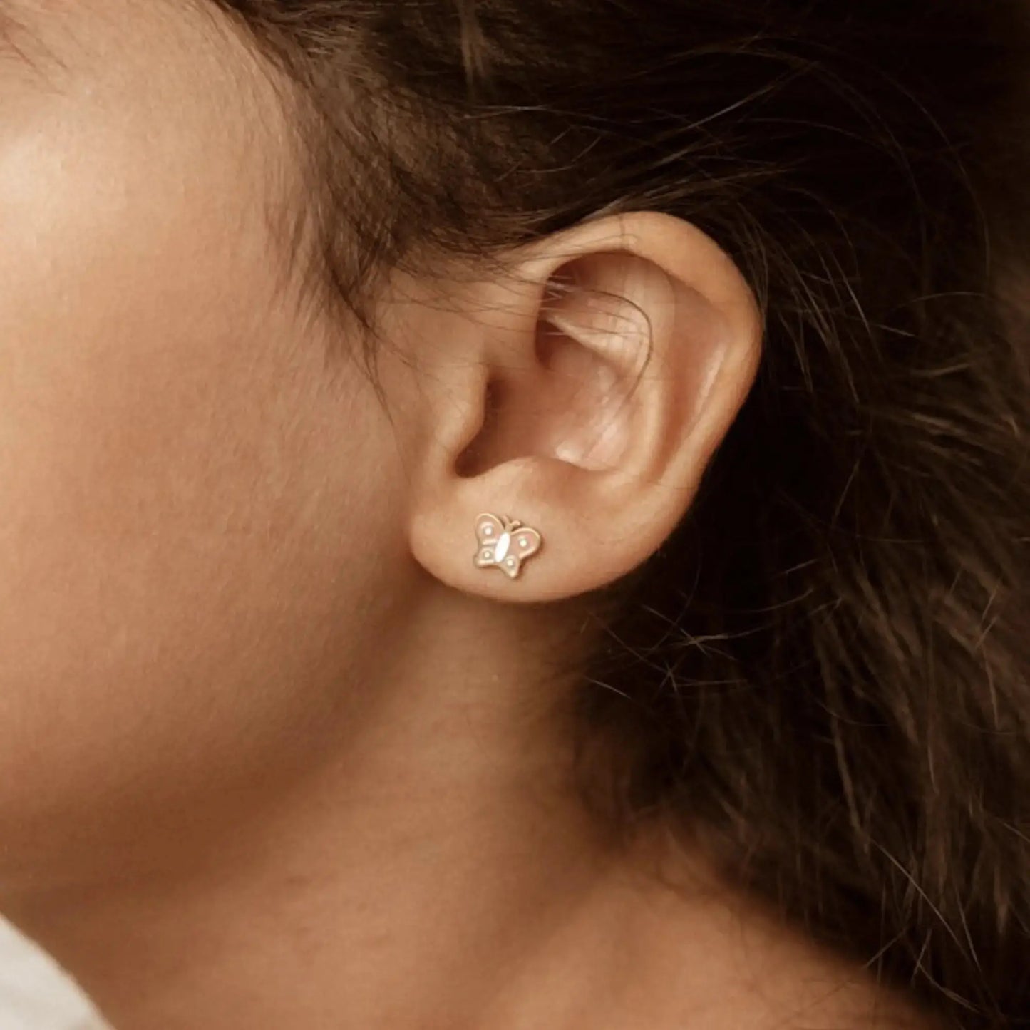 Boucle d'oreilles / Baby butterfly Mrs Ertha