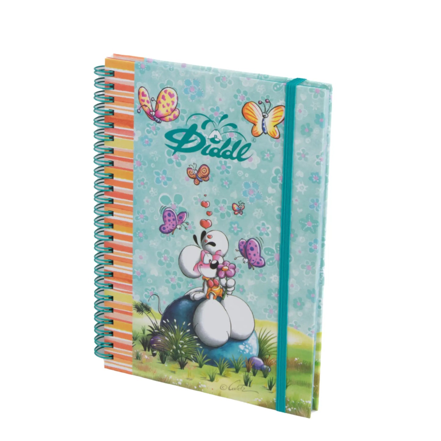 Cahier à spirale A5 / Diddl Summer