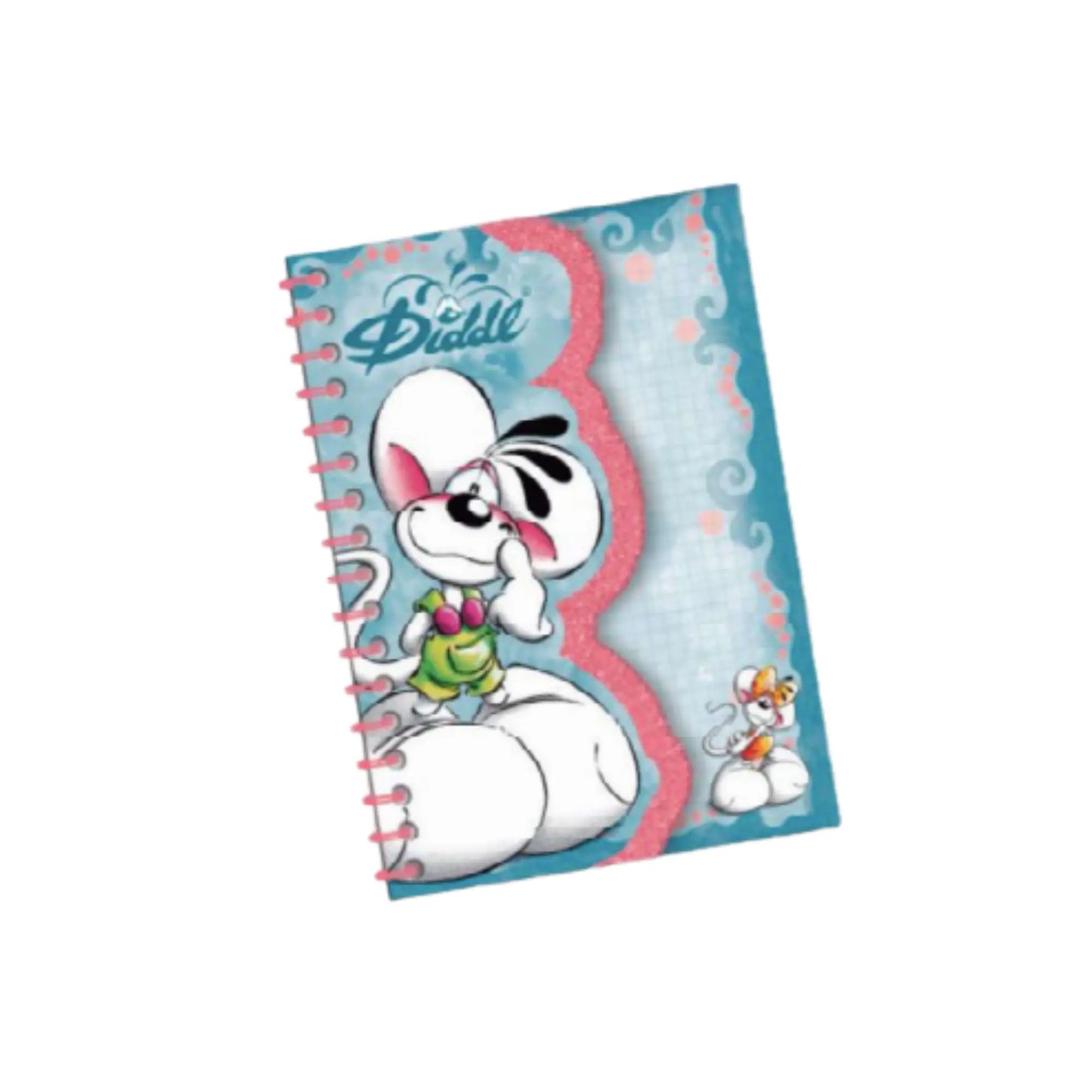 Carnet forme A6 Bleu / Diddl