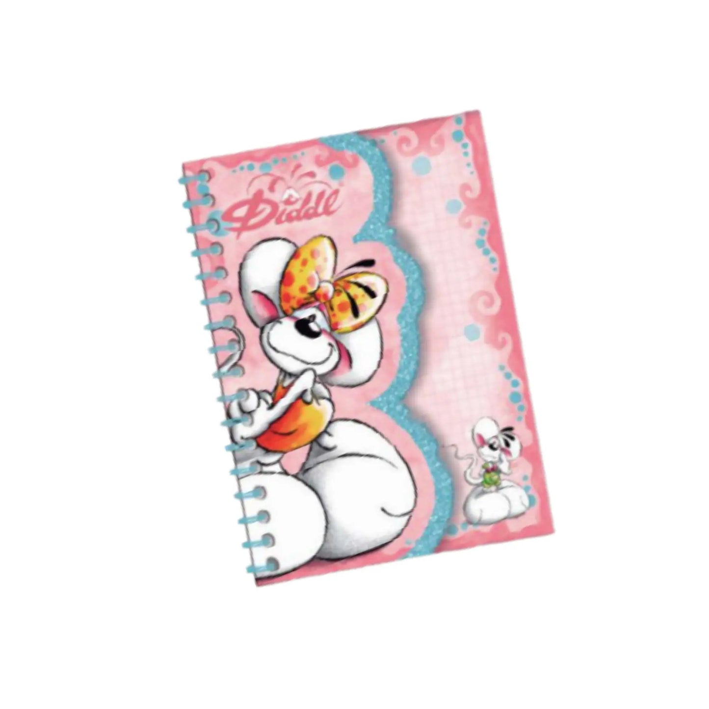 Carnet forme A6 Rose / Diddl