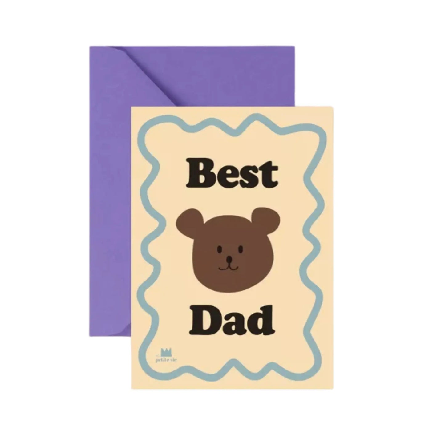 Carte Postale / Best Dad Ma petite vie