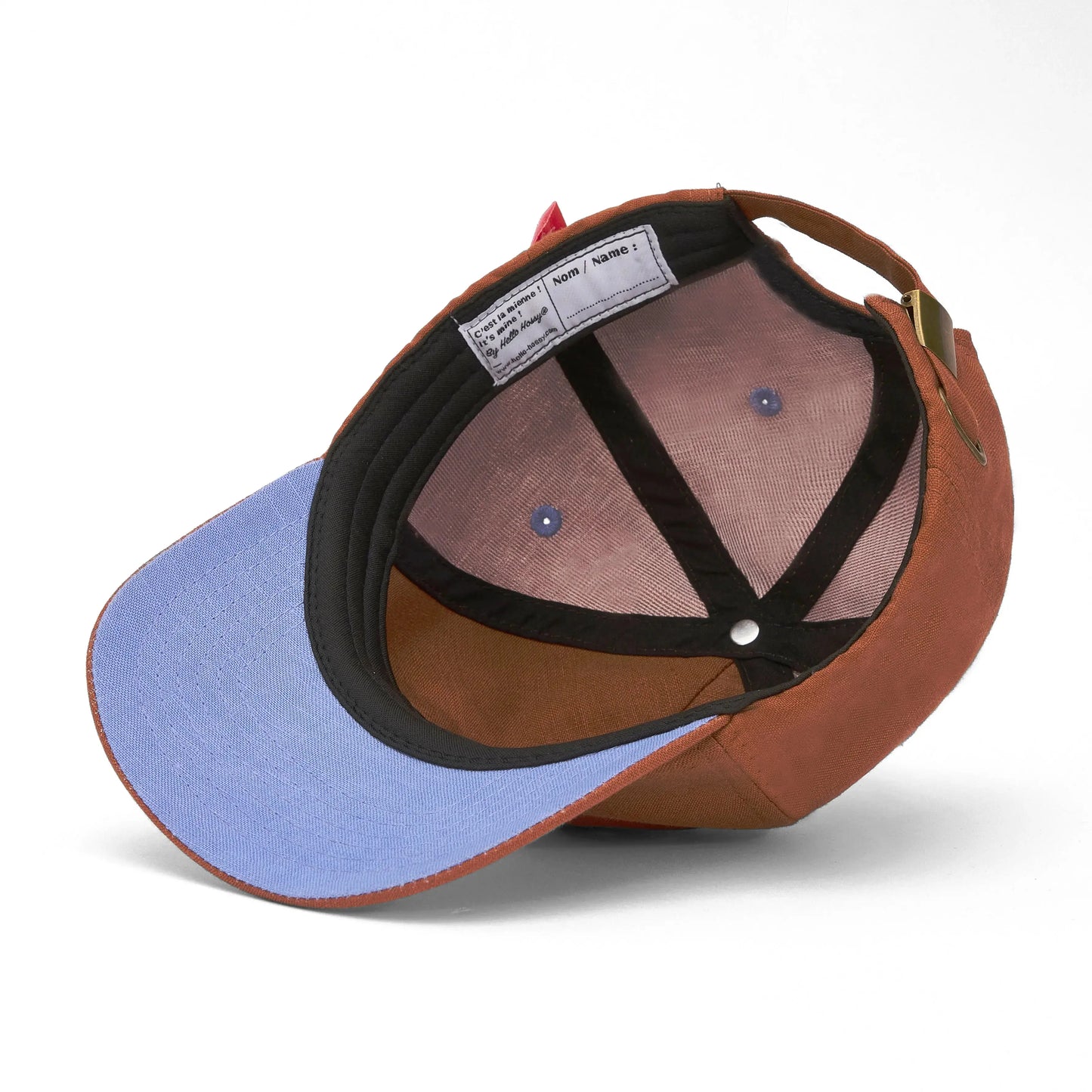 Casquette / Linen Flowers Hello Hossy