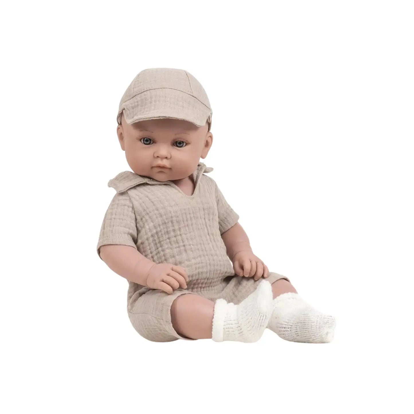 Poupée Bambinis / Yann combinaison Tom et casquette Minikane