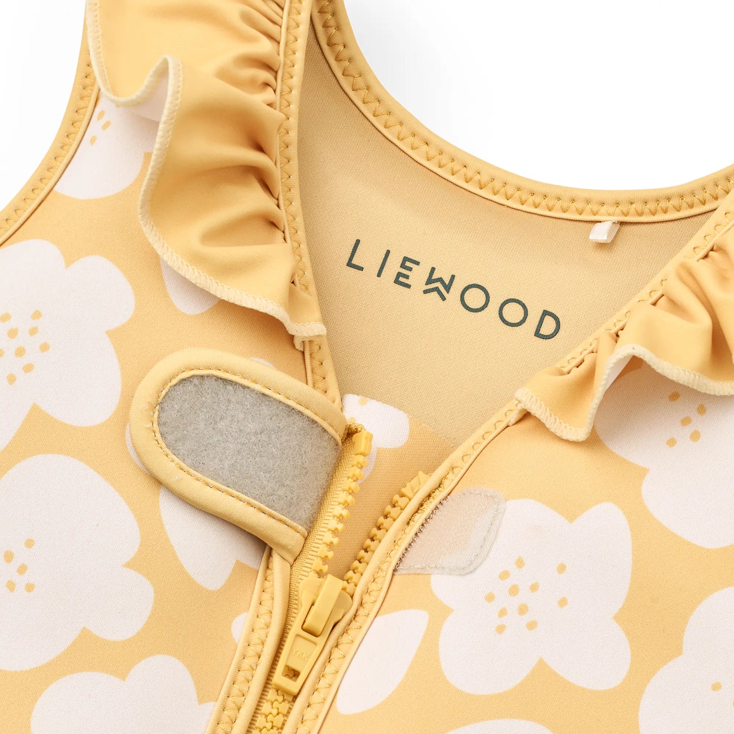 Gilet de piscine / Flower Lemon Yellow