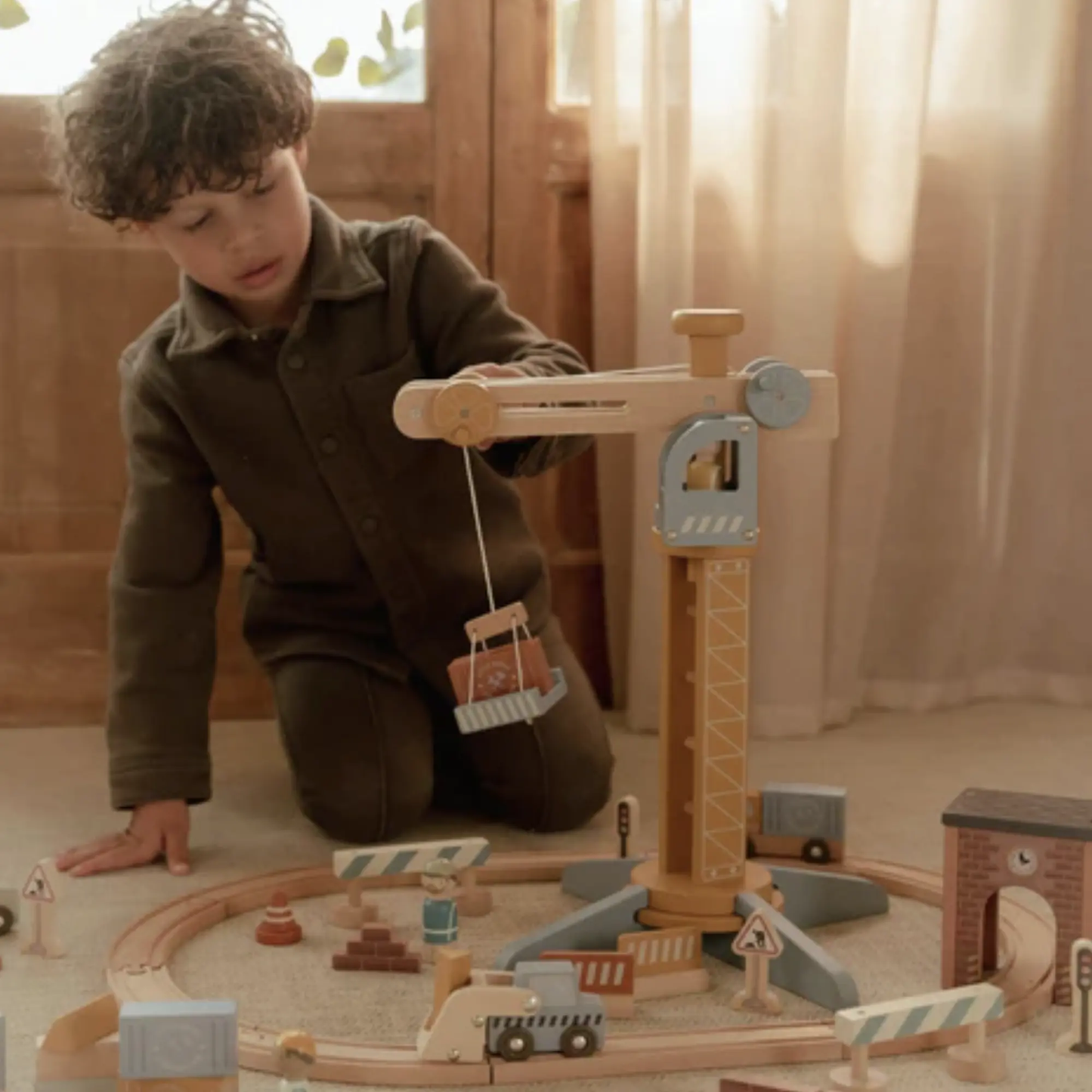 Grue en bois Little Dutch