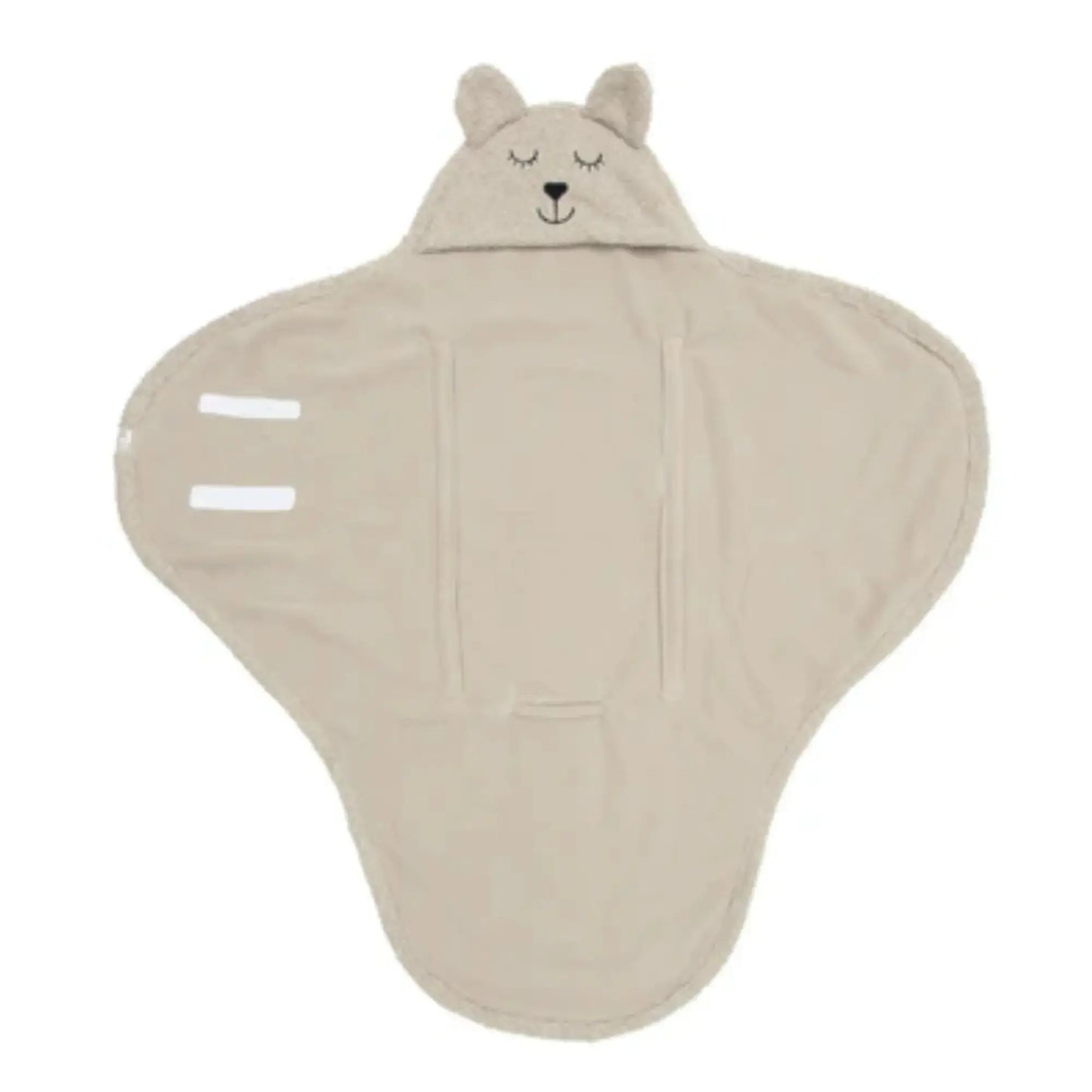 Couverture portefeuille / Bear Boucle Olive Green Jollein