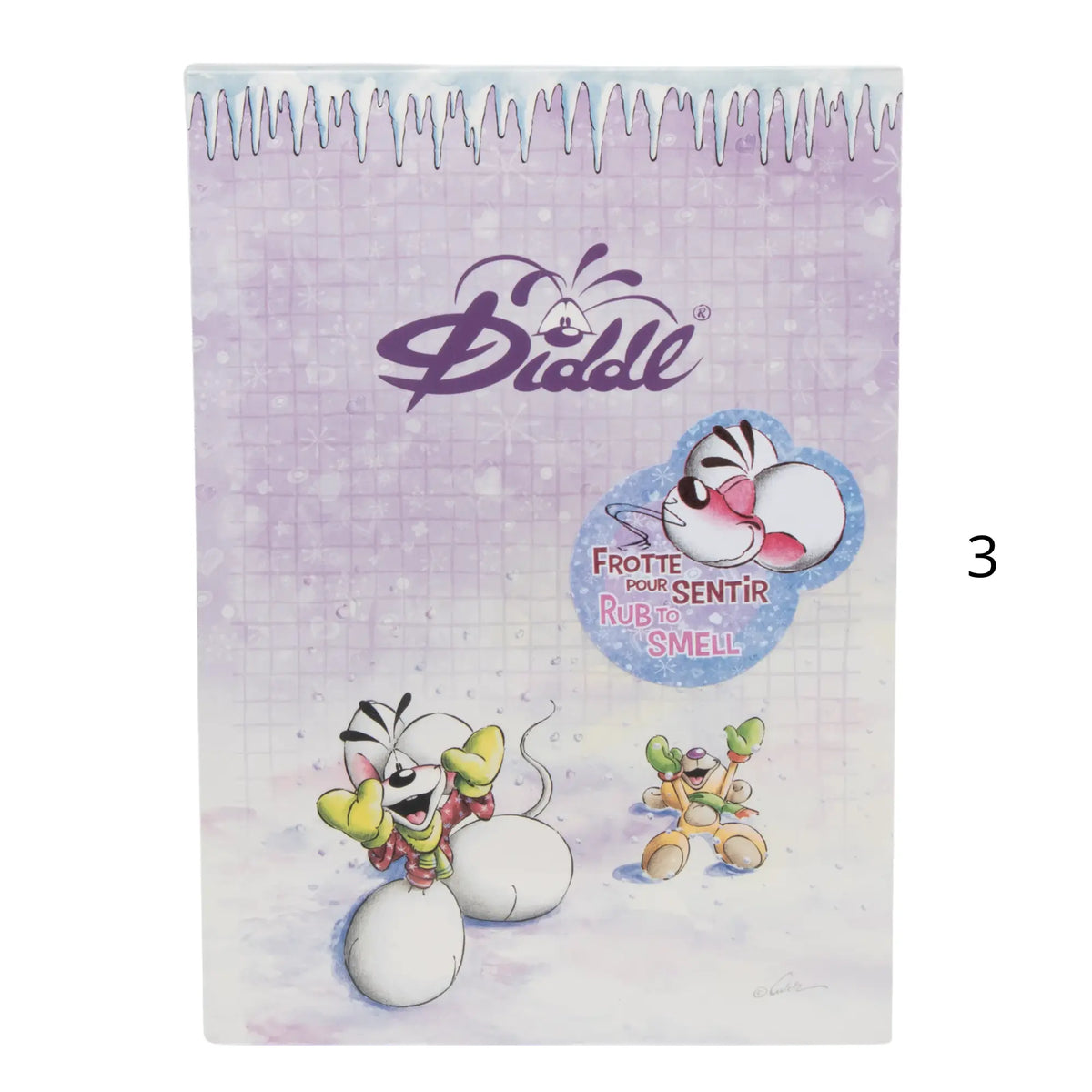 PRÉCOMMANDE - Bloc Parfumé A5 / Diddl Hiver