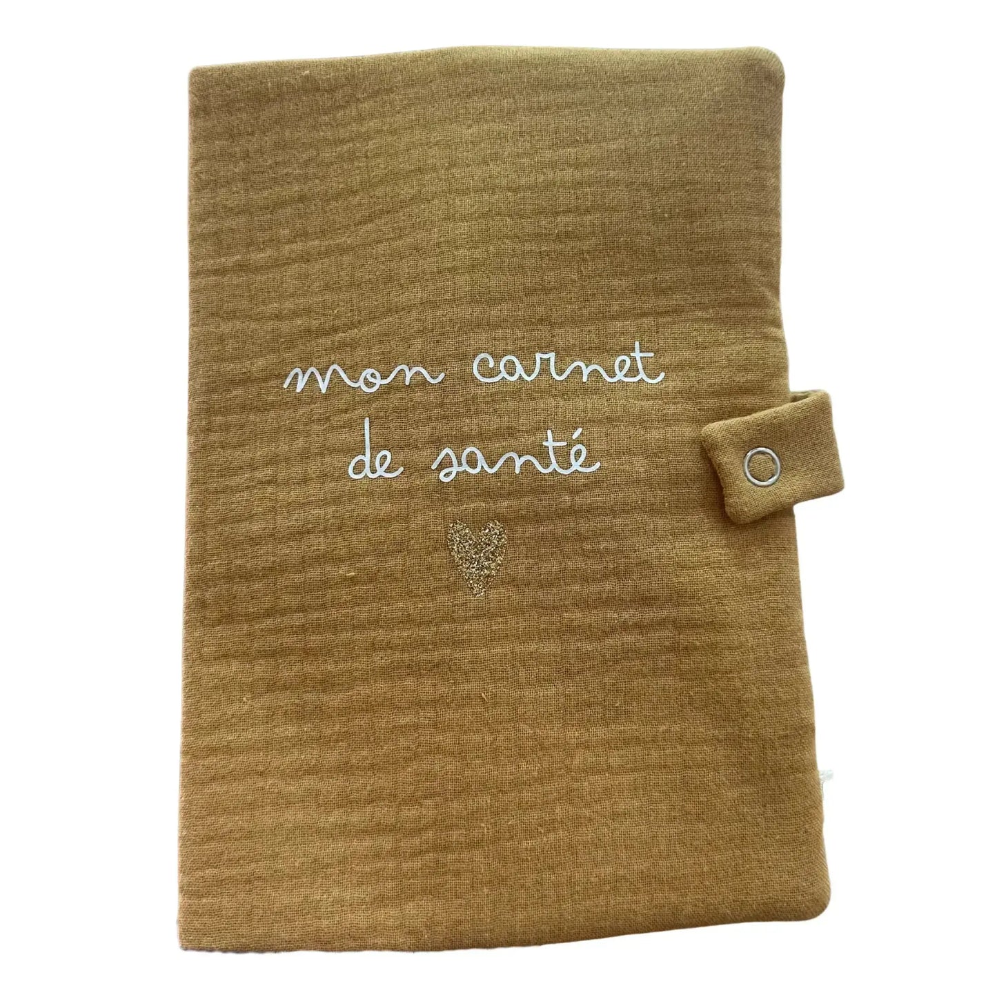 Protège carnet de santé / Gaze camel Atelier Wagram
