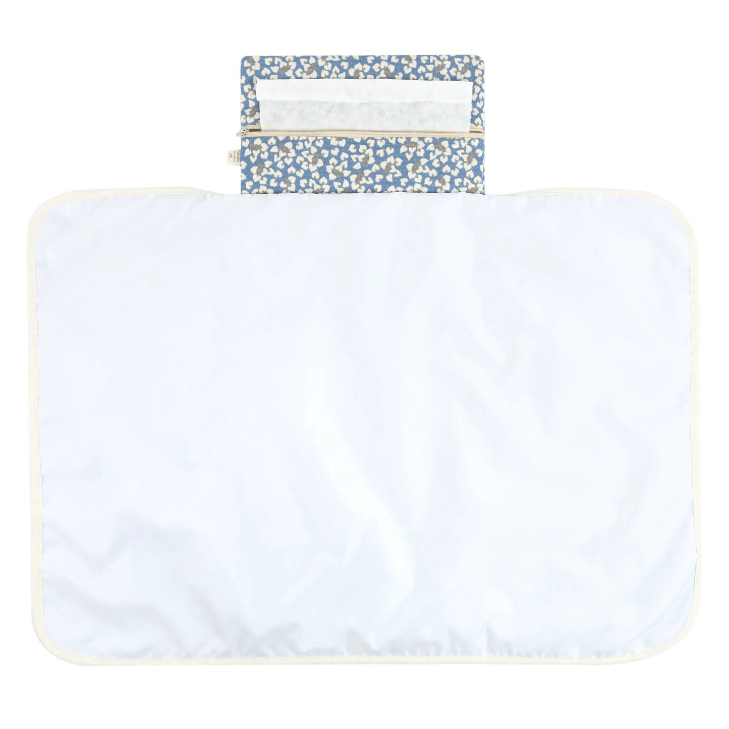 Tapis à langer de voyage / Blue Yumiko Nobodinoz