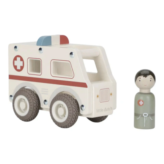 Ambulance en bois Little Dutch