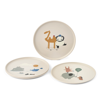 Assiettes plate Remco / Around the World Liewood