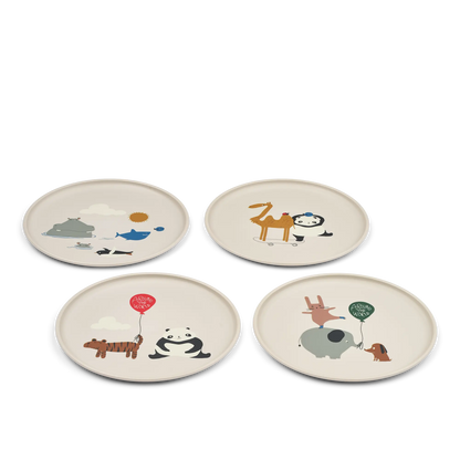 Assiettes plate Remco / Around the World Liewood