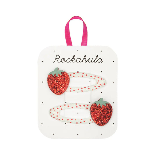 Barrettes fraise Rockahula