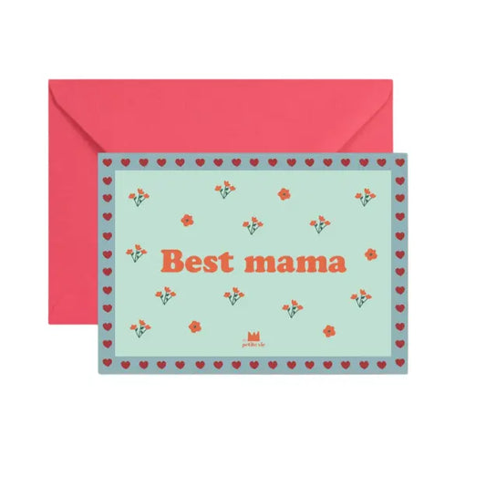 Carte Postale / Best mama Ma petite vie