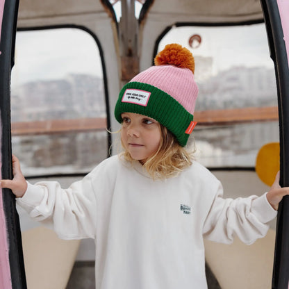 Bonnet / Color Block Rosy