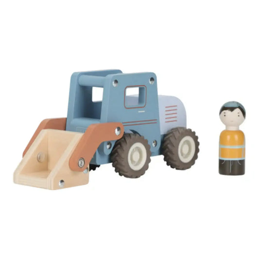 Bulldozer en bois Little Dutch