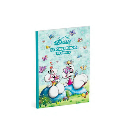Cahier A5 d'autocollants / Diddl Summer