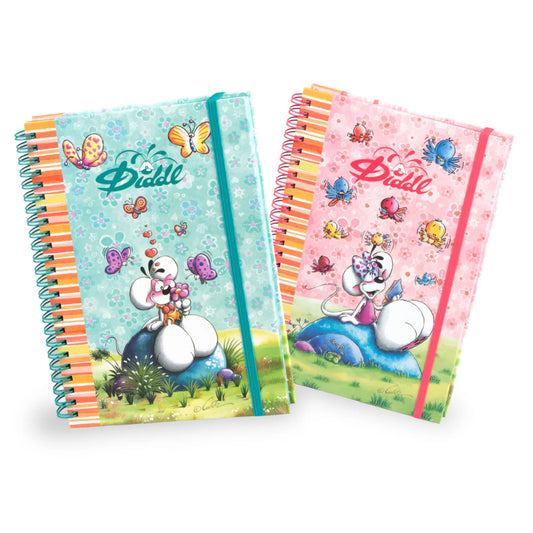 Cahier à spirale A5 / Diddl Summer