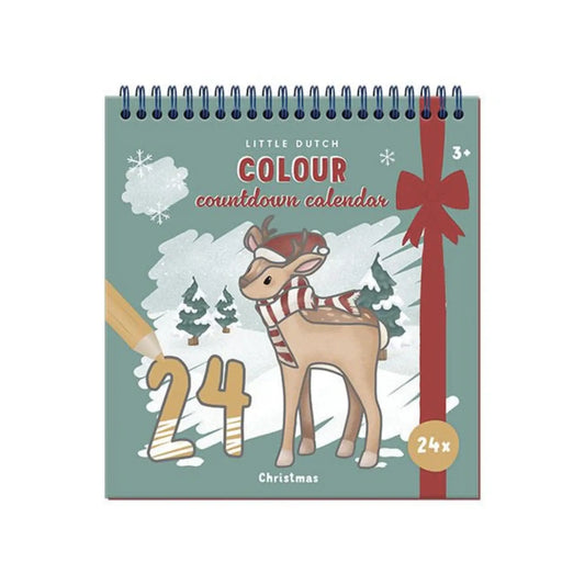 Calendrier de l'avent / A colorier Little Dutch