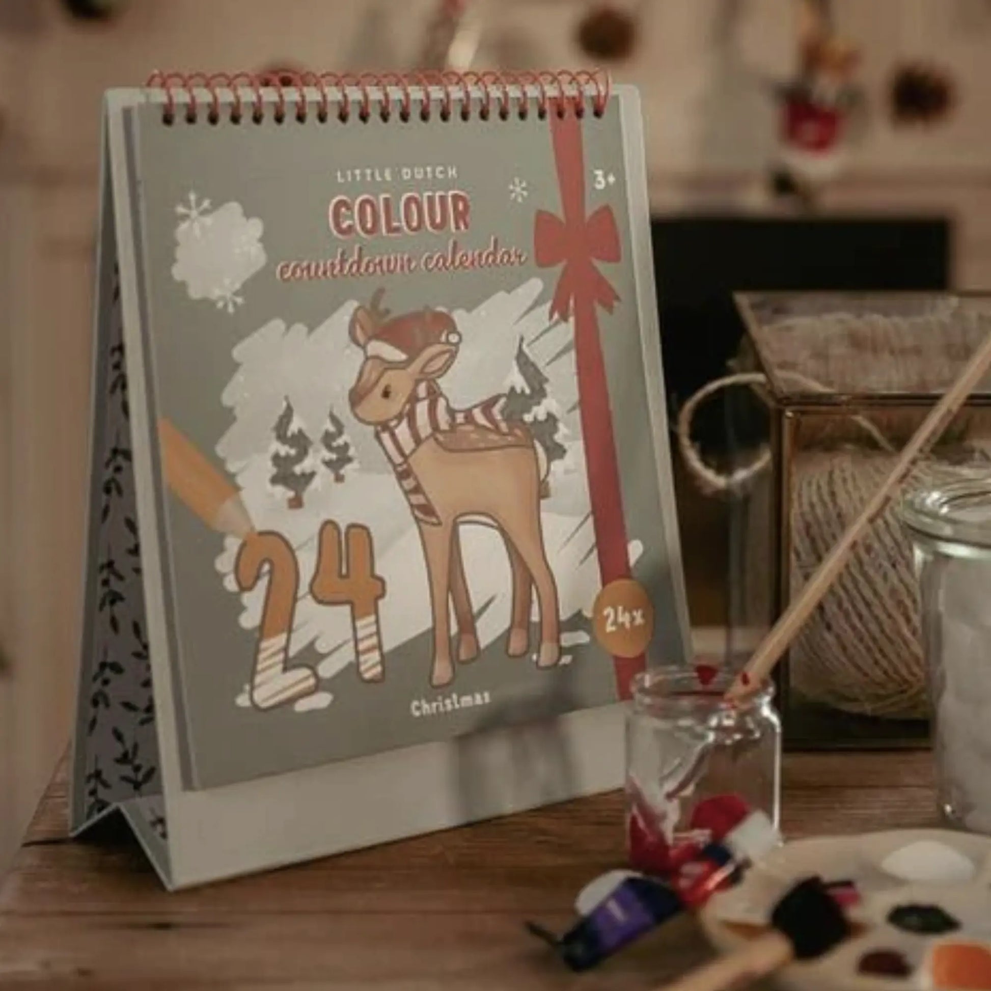 Calendrier de l'avent / A colorier Little Dutch