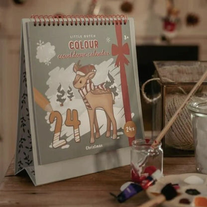 Calendrier de l'avent / A colorier Little Dutch