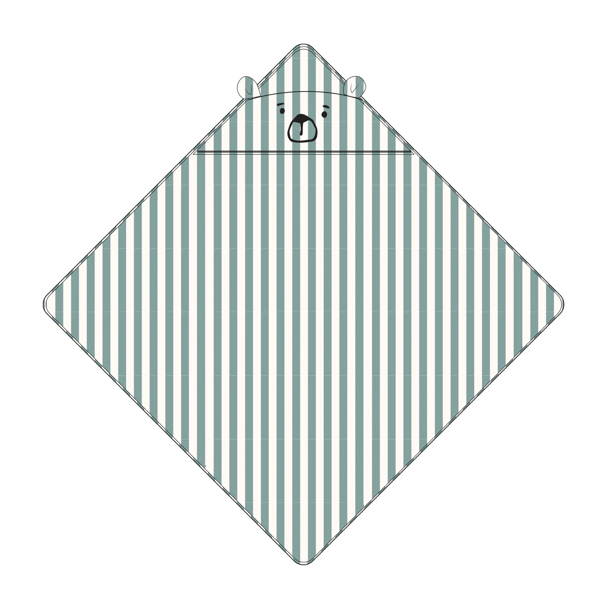 Cape de bain Ours / Peppermint Liewood