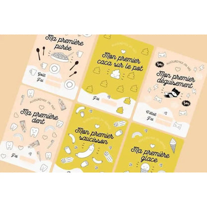 Cartes étapes premières fois Pamela Loops