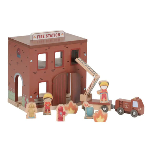 Caserne de pompiers en bois Little Dutch
