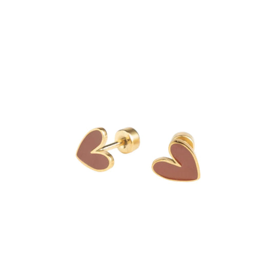 Boucle d'oreilles / Organic Heart Mrs Ertha