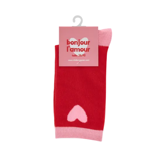 Chaussettes Matchy-Matchy / Noir Léopard Atelier Wagram