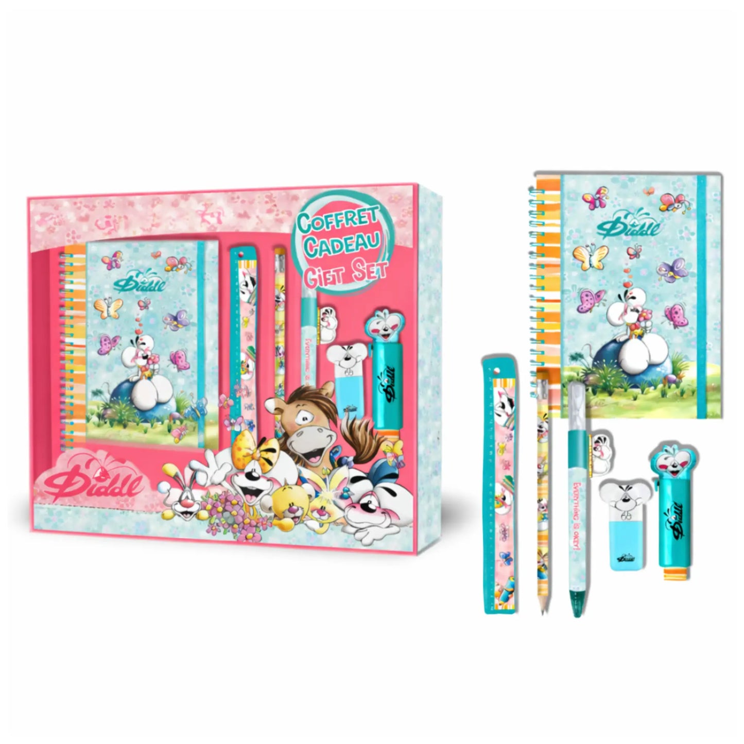 Coffret cadeau écriture / Diddl Summer