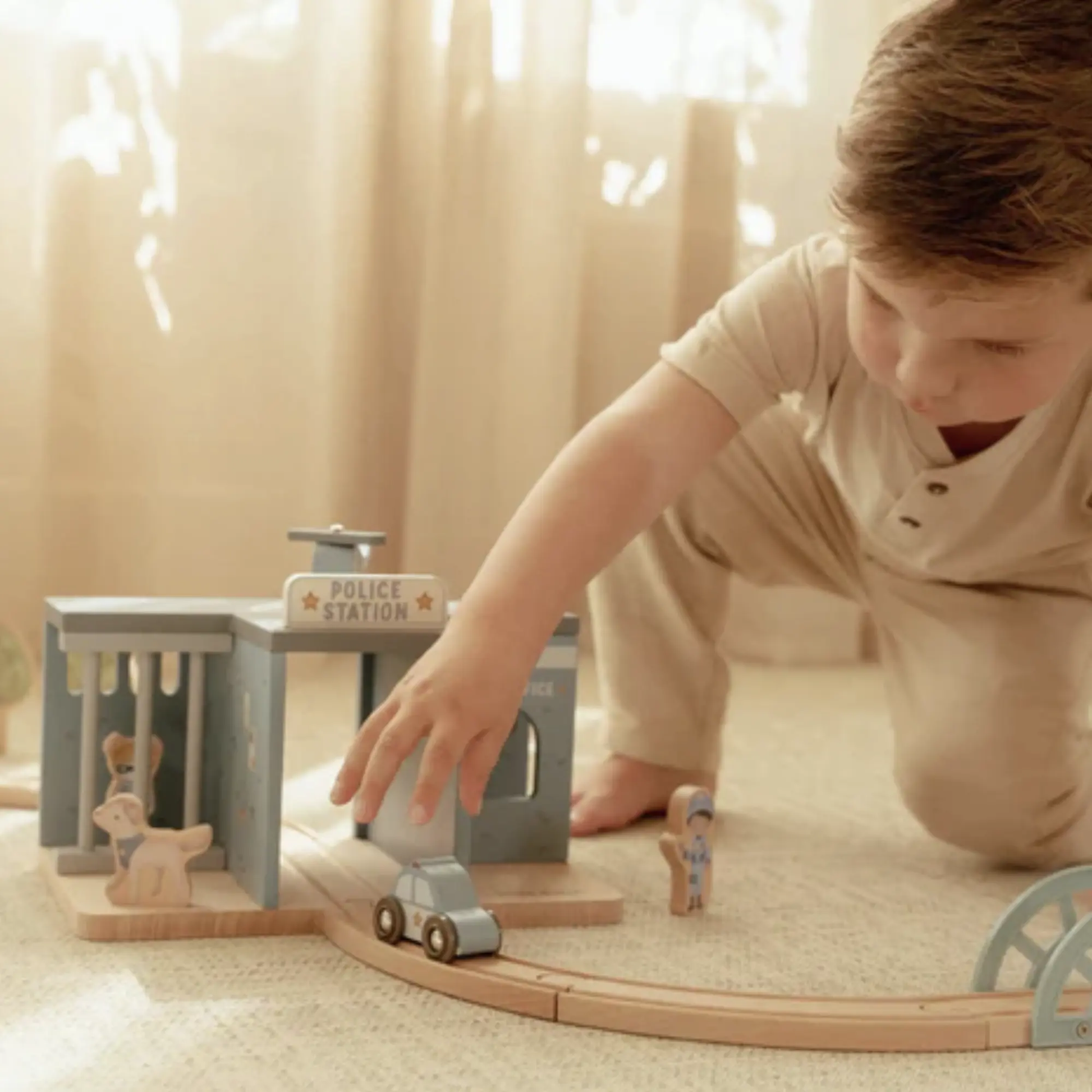 Commissariat de police en bois Little Dutch