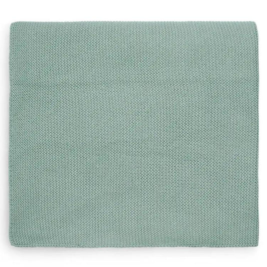 Couverture Basic knit / Forest Green Jollein