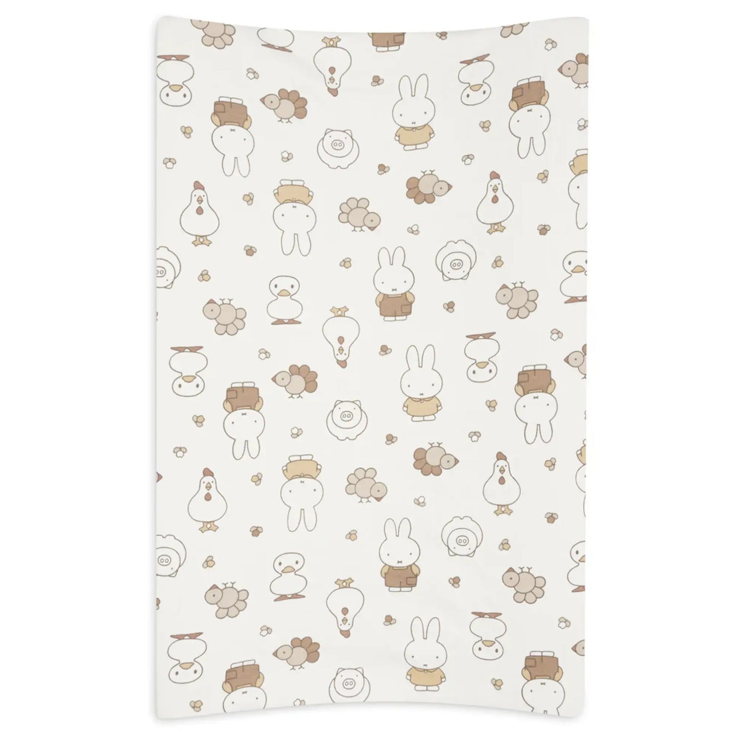 Housse matelas à langer / Miffy Family Farm