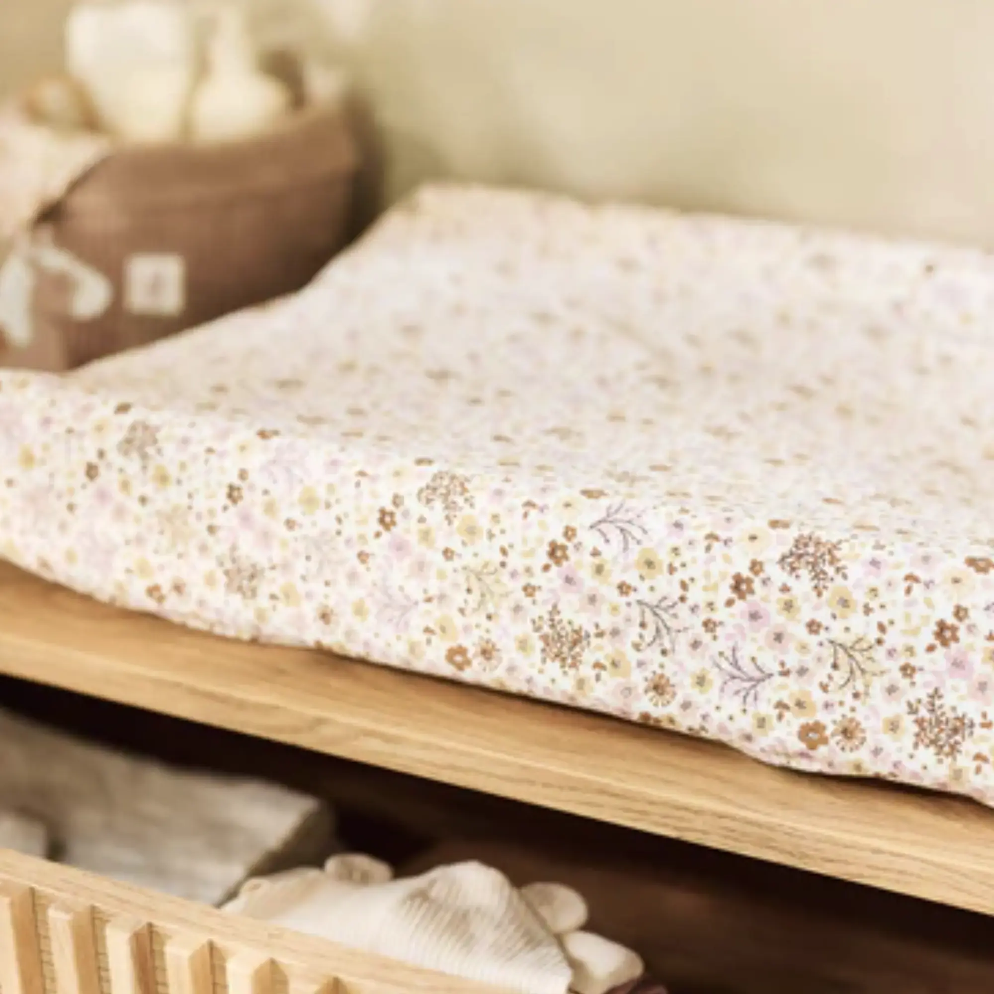 Housse matelas à langer / Flower Fairies Jollein