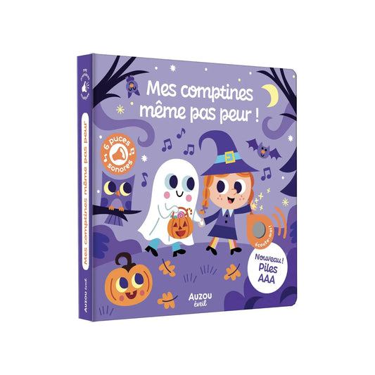 Mes premiers sonores / Mes comptines même pas peur ! Auzou