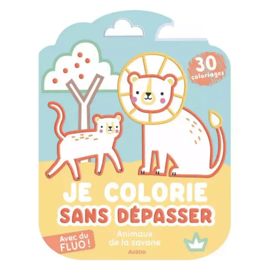 Je colorie sans dépasser / Les animaux de la mer Auzou