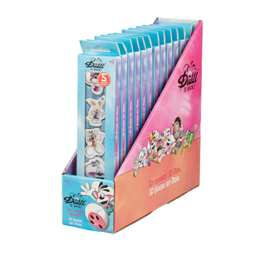 Set gommes 3D / Diddl DIDDL