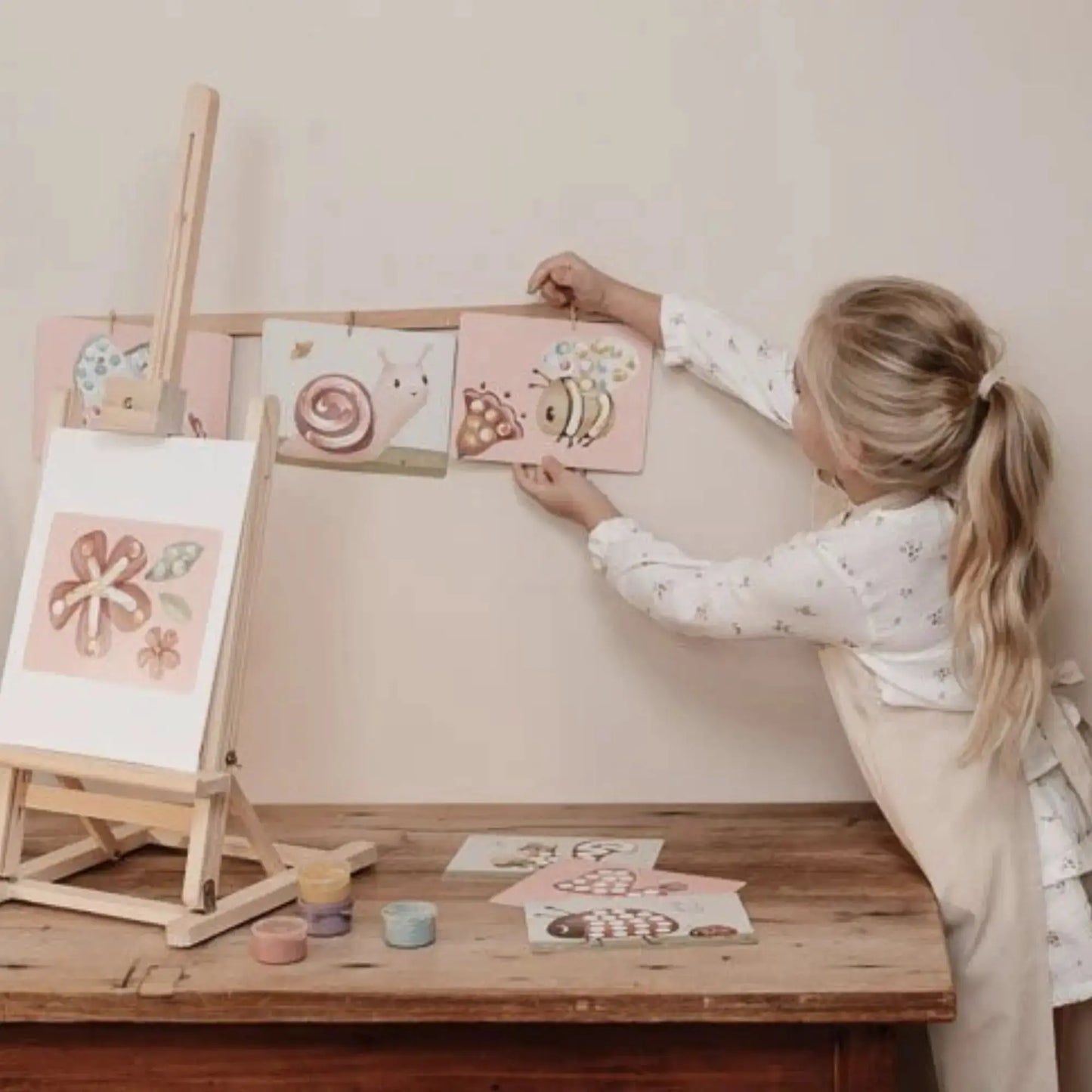 Kit de peinture au doigt / Fairy Garden Little Dutch