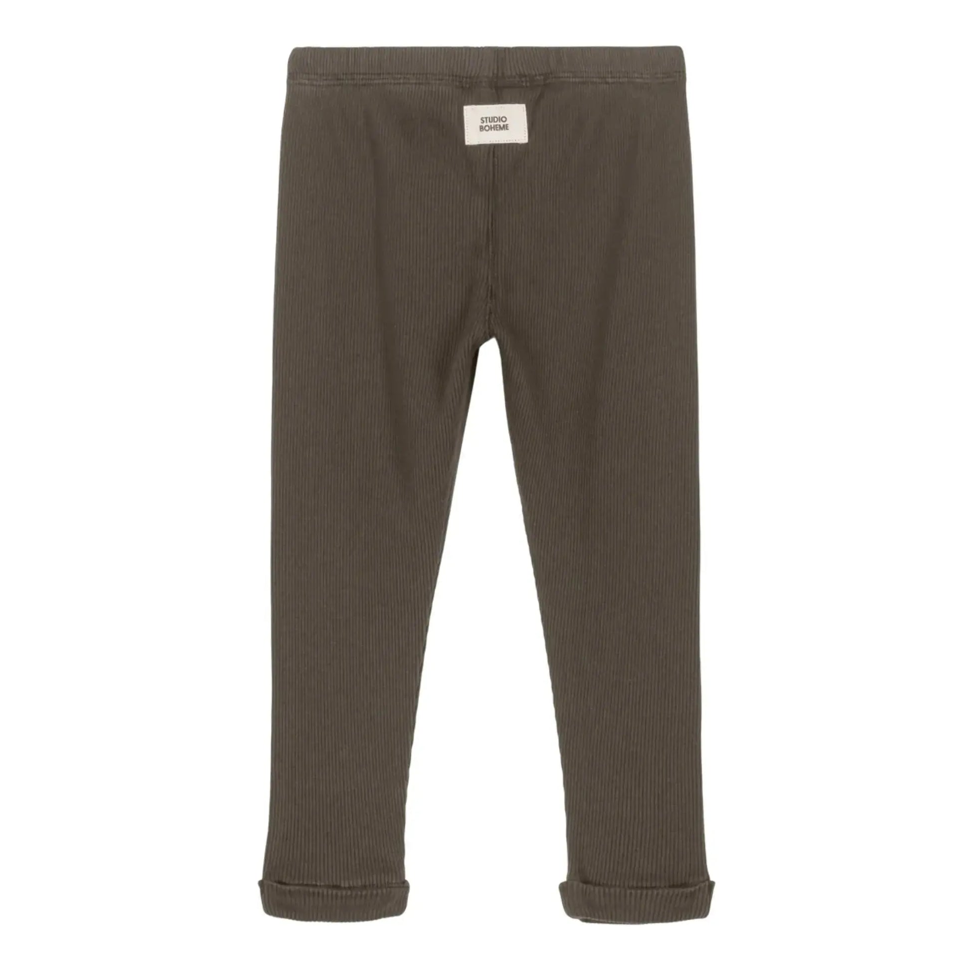 Leggings / Rom Pom Taupe fonce Studio Bohème