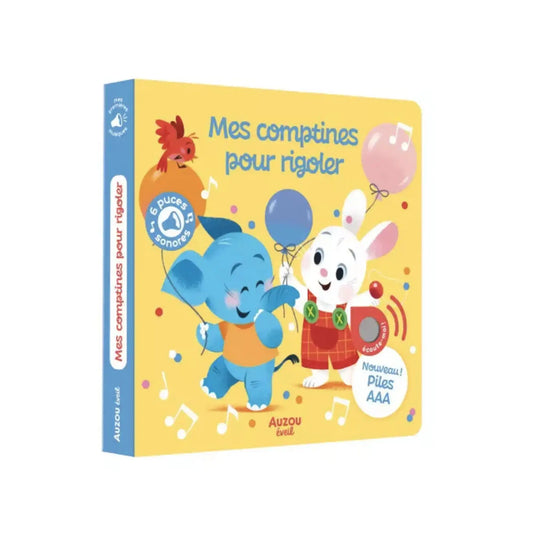 Mes comptines pour rigoler Auzou