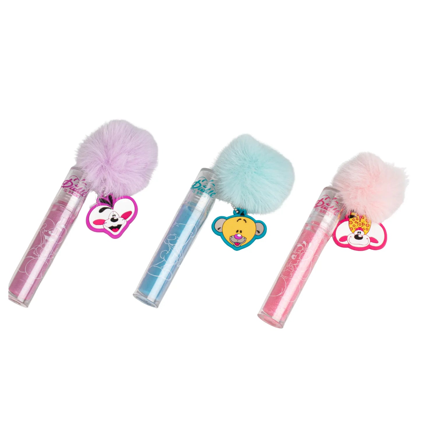Lip Gloss Glitter Pompom / Diddl DIDDL