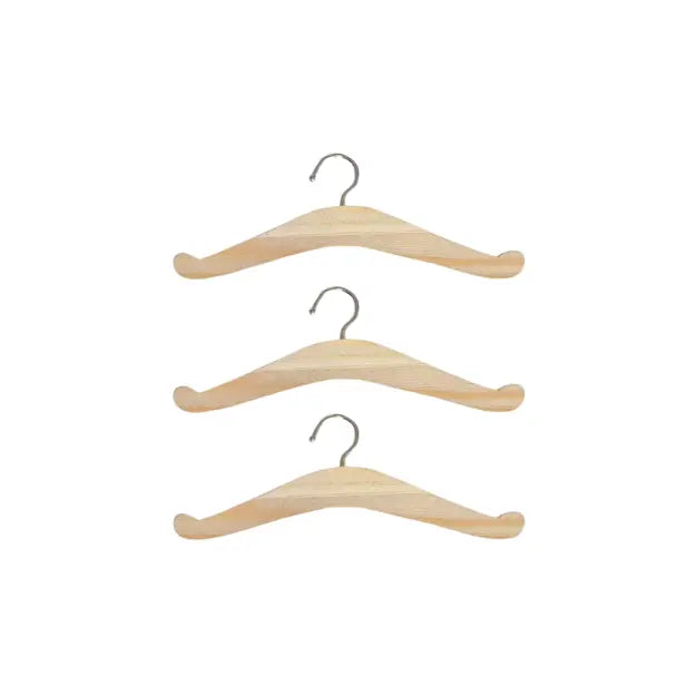 Accessoires poupées / Lot de 3 cintres Minikane