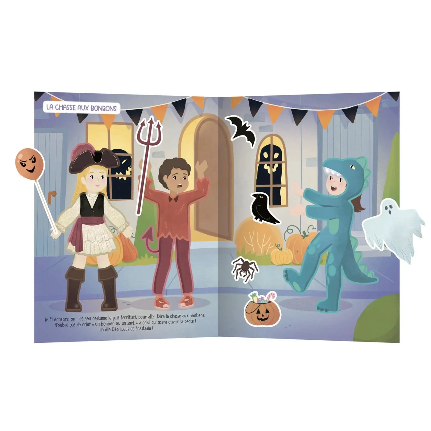 Halloween / 500 autocolants Auzou