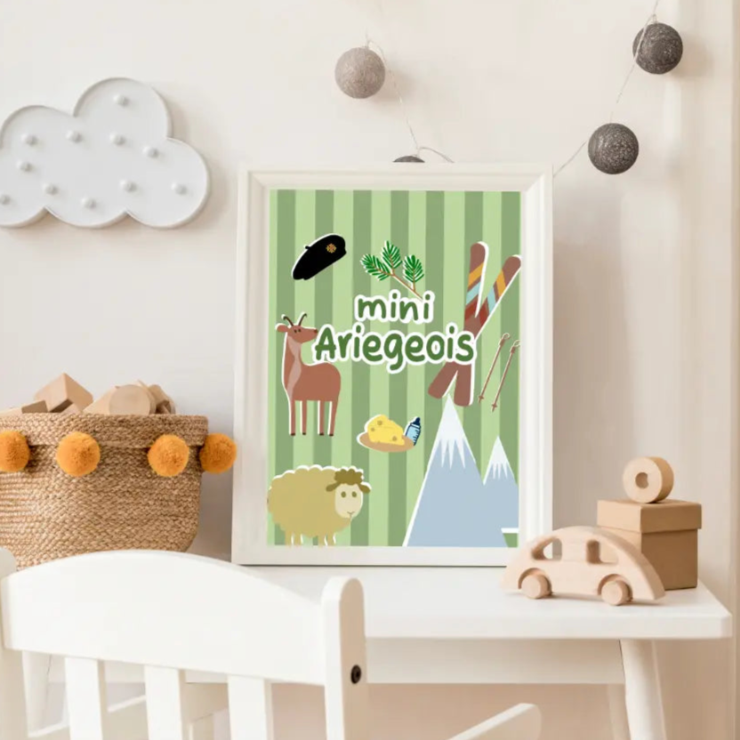 Affiche / Mini Ariegeois Minibout