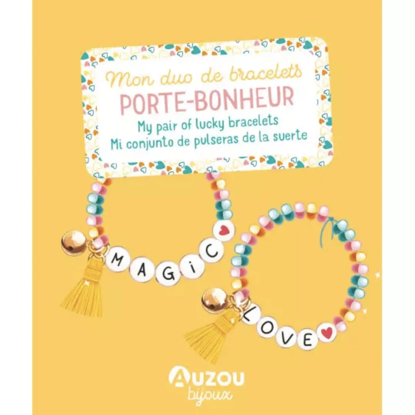 Mon superbe bijou / Mon duo bracelet porte bonheur Auzou