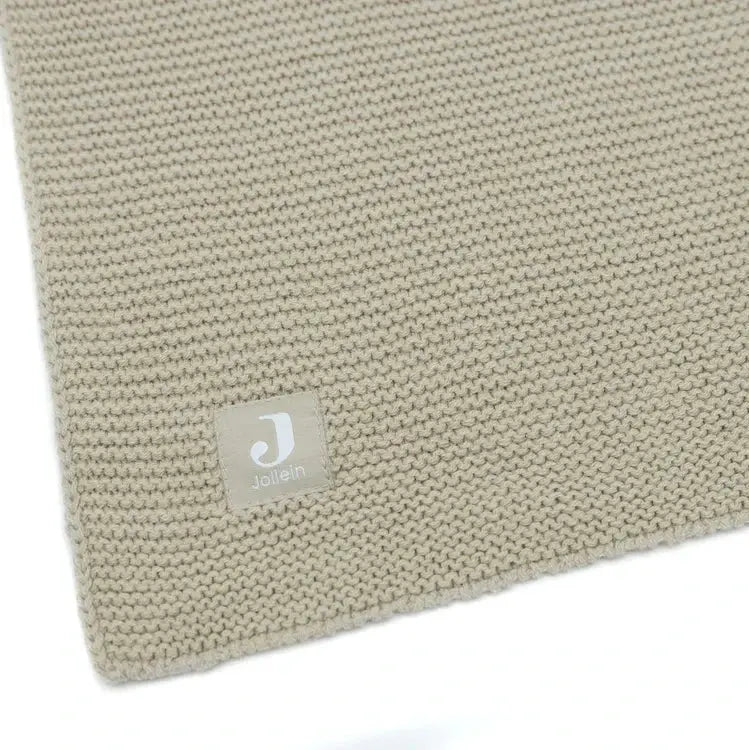 Couverture Basic knit / Olive Green Jollein