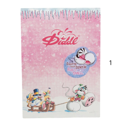 PRÉCOMMANDE - Bloc Parfumé A5 / Diddl Hiver