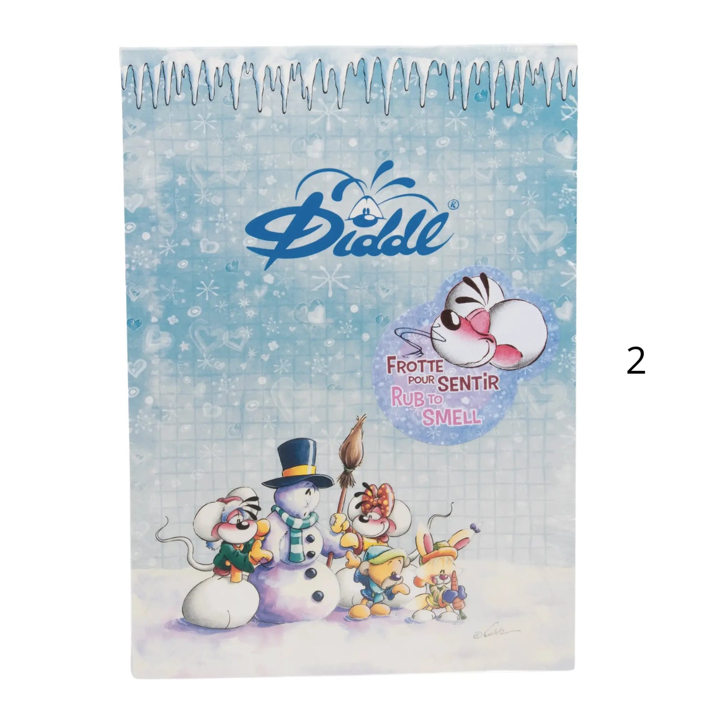 PRÉCOMMANDE - Bloc Parfumé A5 / Diddl Hiver