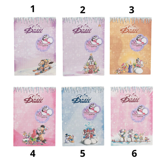 PRÉCOMMANDE - Bloc Parfumé A6 / Diddl Hiver